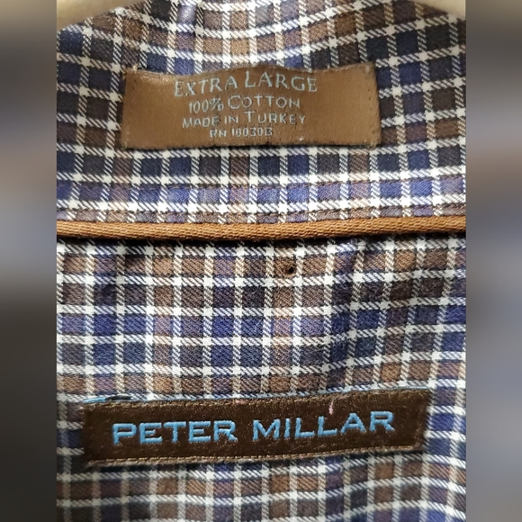 Peter Millar Button down shirt size XL - Picture 3 of 6